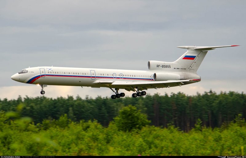 Ту 154 винглеты