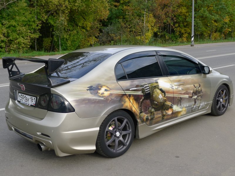 Honda Civic 8 тюнинг