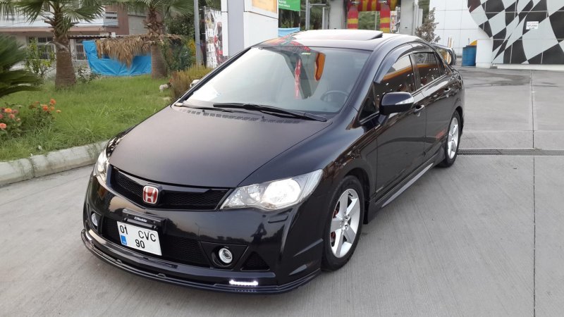 Honda Civic 4d черный
