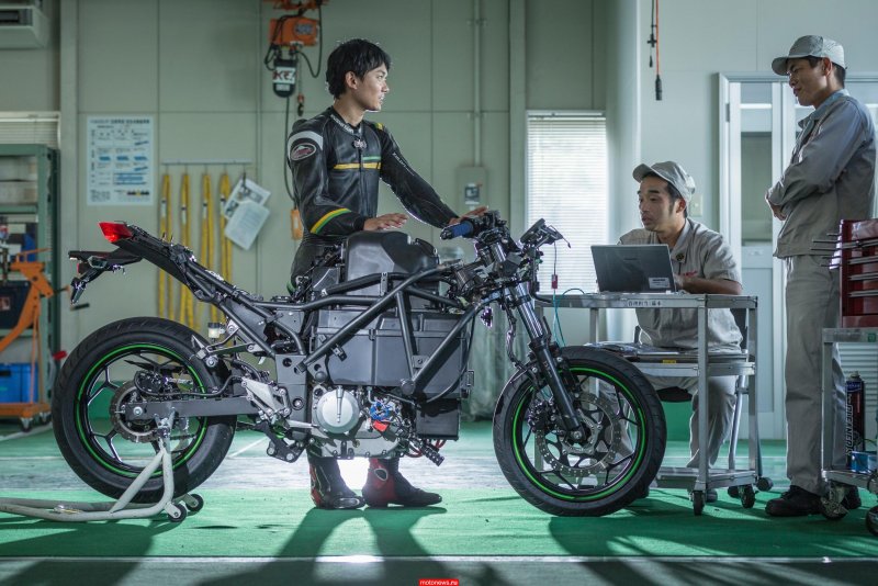 Kawasaki электроцикл