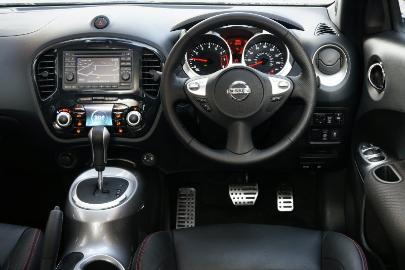 Nissan Juke dashboard