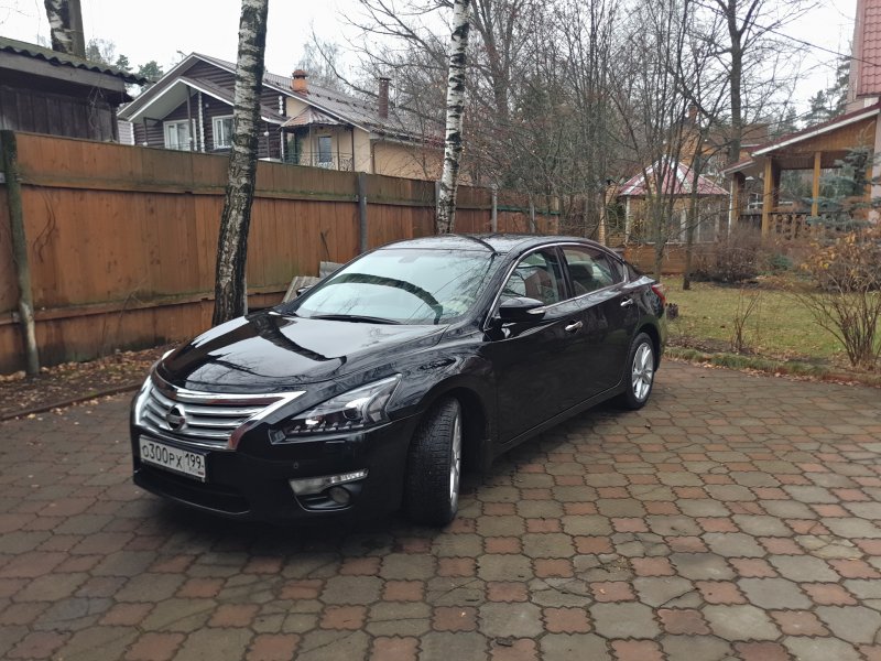 Nissan Teana l33 баклажан