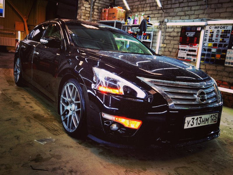 Nissan Teana l33 черная