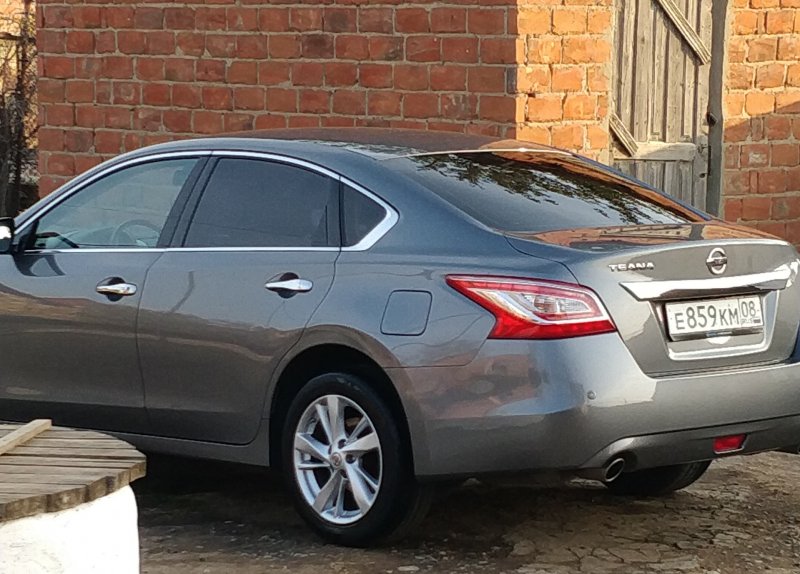 Nissan Teana 2015 черный