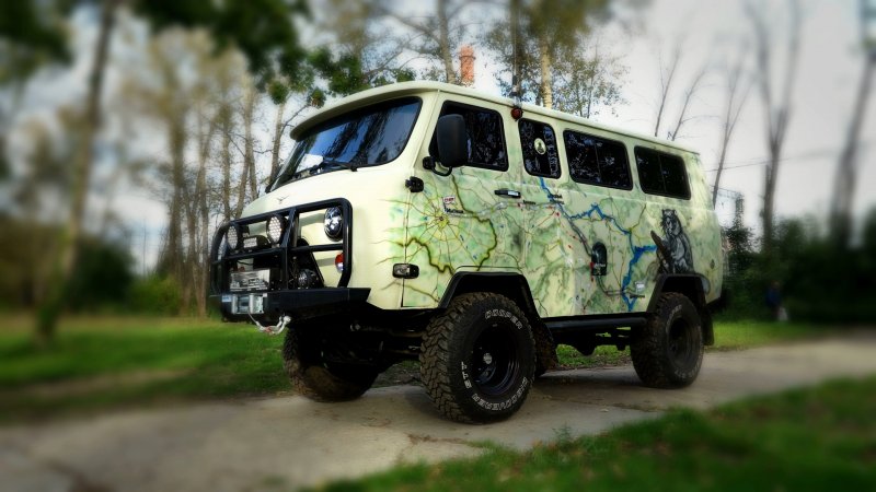 УАЗ 2206 В плохом состоянии
