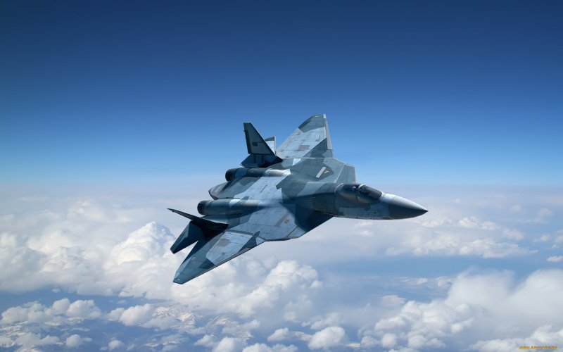 Истребитель пятого поколения Су 57