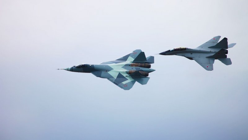 Т-50 военных самолетов
