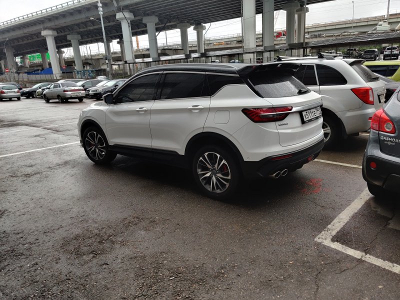 Geely Coolray 2020 салон