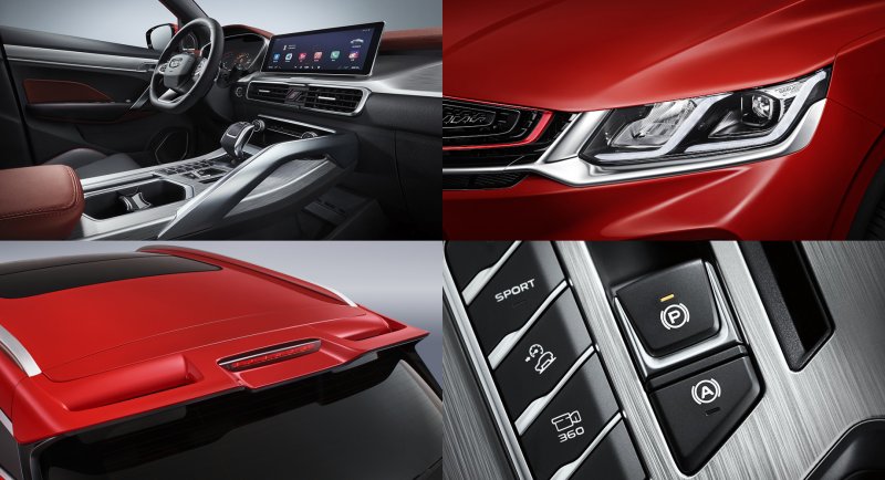 Geely Coolray 2021 белый