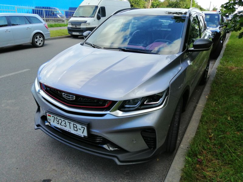 Geely Coolray 2020 цвета