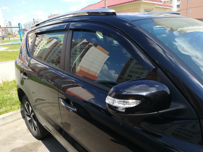 Ветровики на Geely Emgrand x7
