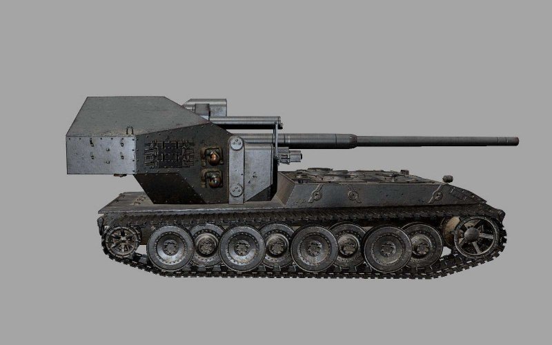 Waffentrager auf e100 в реальности