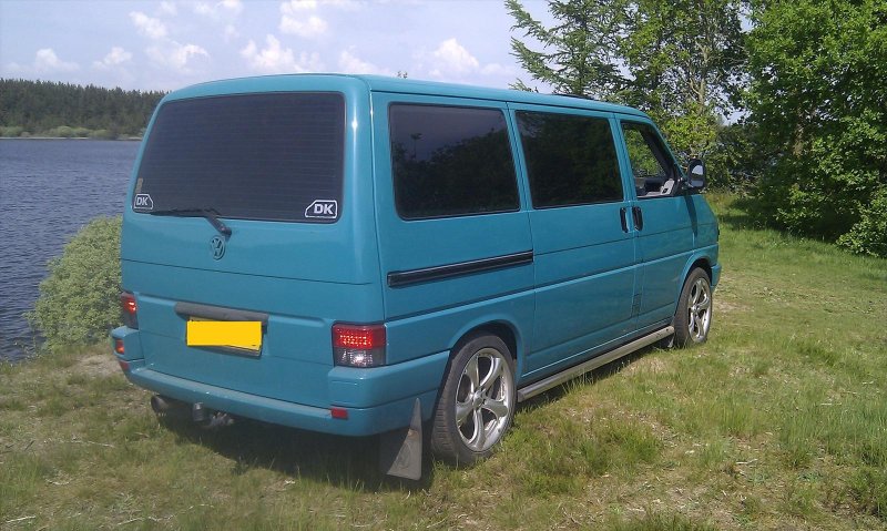 Volkswagen Transporter t4 синий