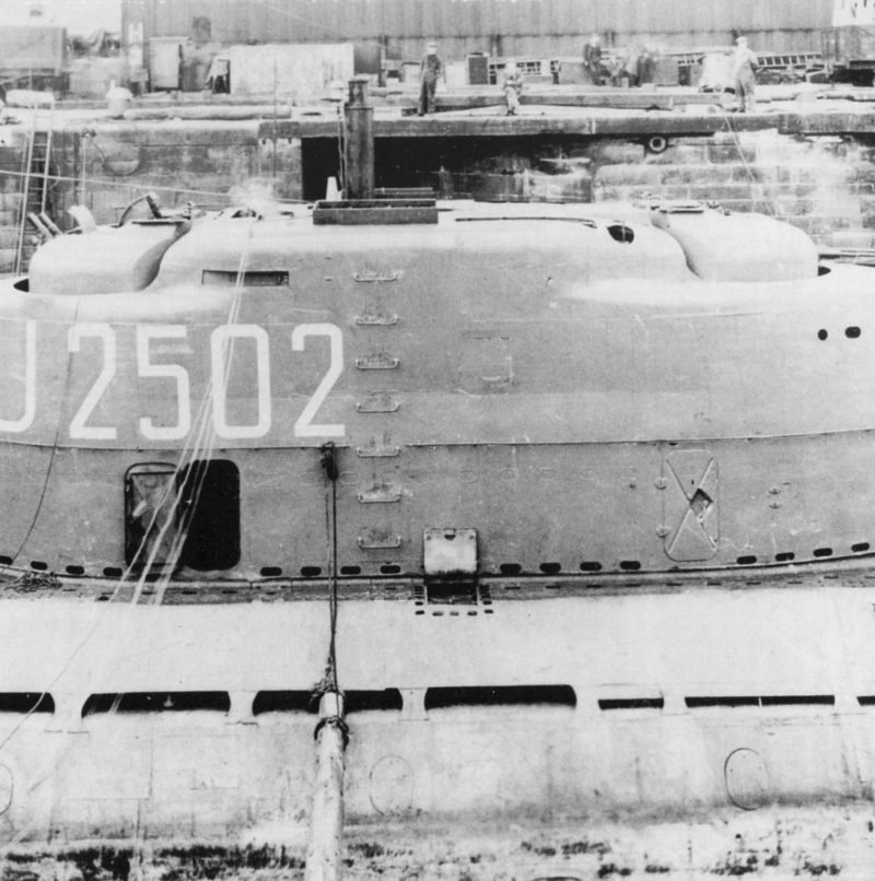 Немецкая субмарина Электробот 21