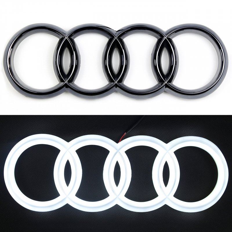 Audi шильдик на решетку