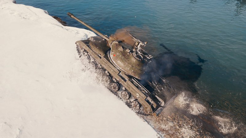 Танк Полярная охота ворлд