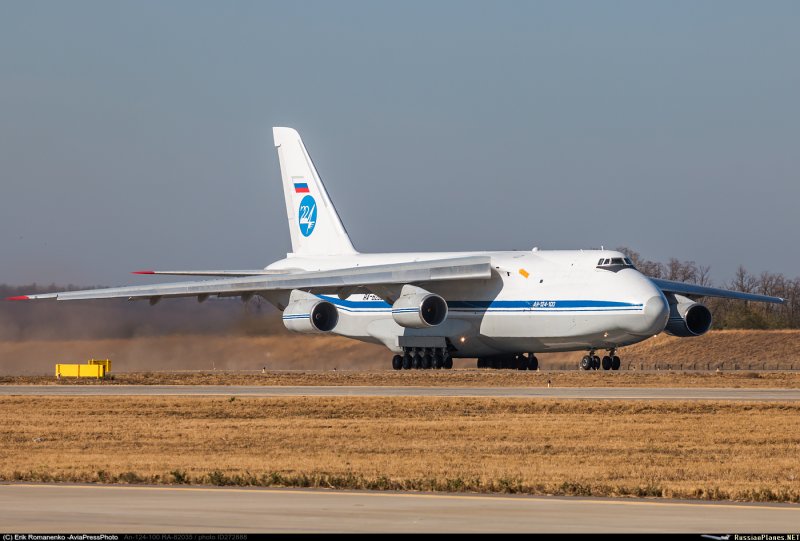 Тяжелый военно-транспортный самолет АН-124 «Руслан»