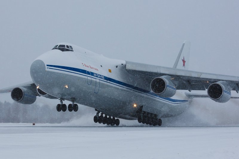 Самолёт АН-124 Руслан в Сочи