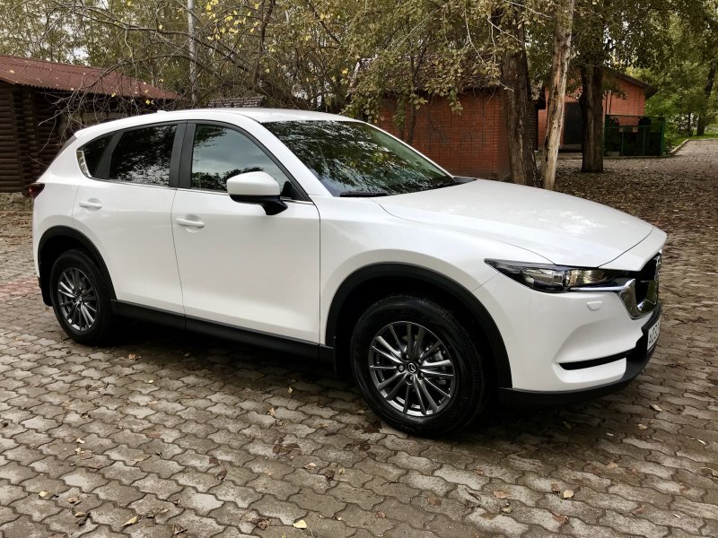 Mazda CX 5 2017 белая