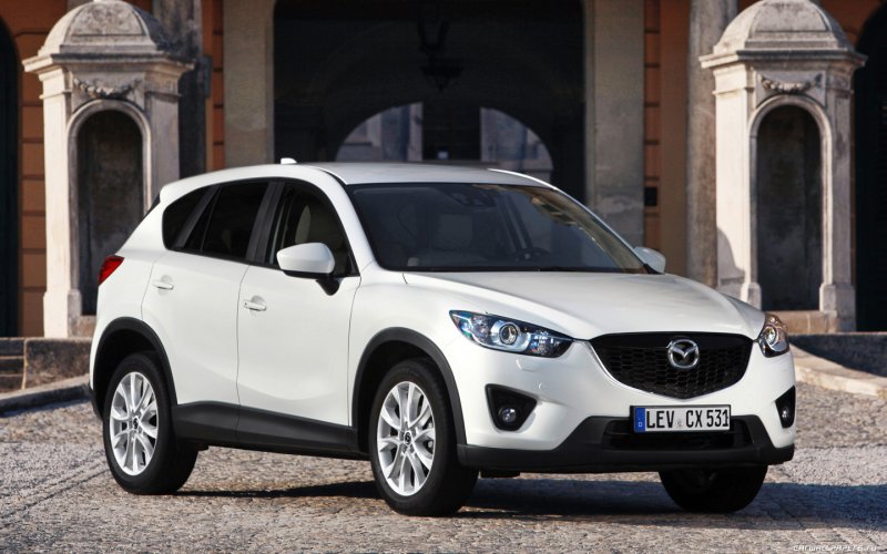 Mazda CX-5 2014 белая