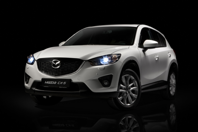 Mazda CX 5 белая