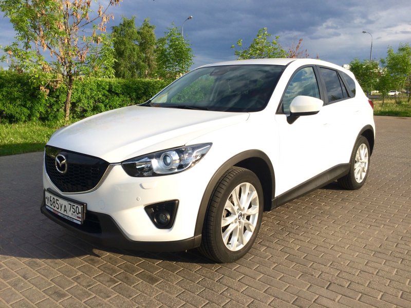 Mazda CX-5 2013 белая