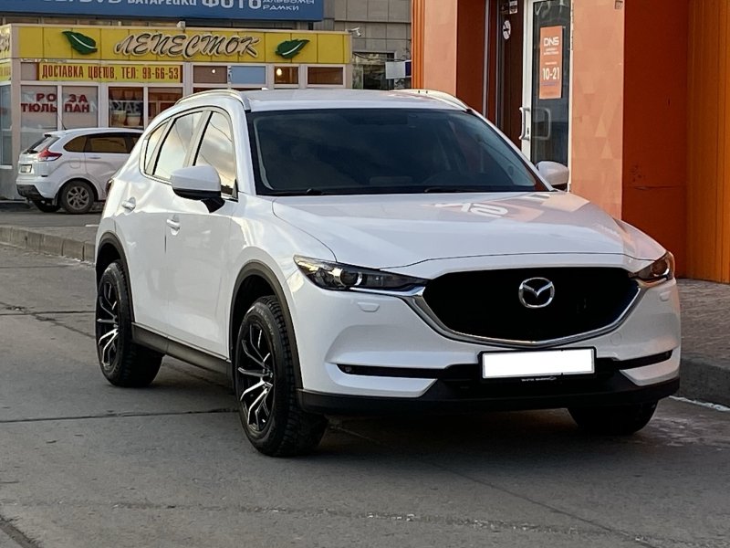 Mazda CX 5 2017 белая