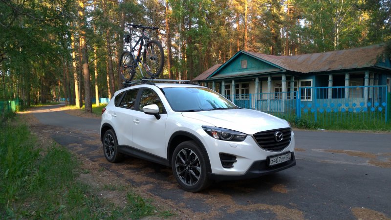 Mazda CX 5 2017 белая