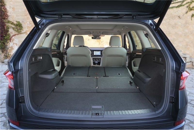 Skoda Kodiaq салон и багажник