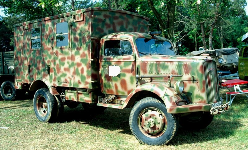 Немецкий военный грузовик Боргвард