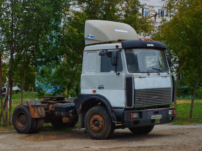 МАЗ 5432 тягач модель