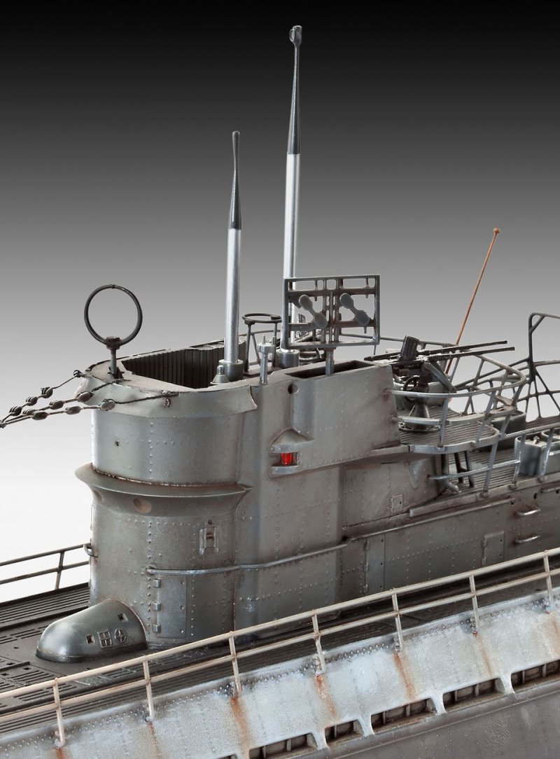 05114 Revell 1/72 German Submarine Type IX C u505 late