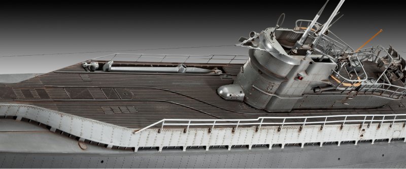 05114 Revell 1/72 German Submarine Type IX C u505 late