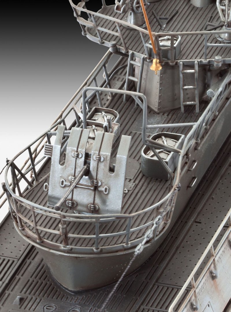 05114 Revell 1/72 German Submarine Type IX C u505 late