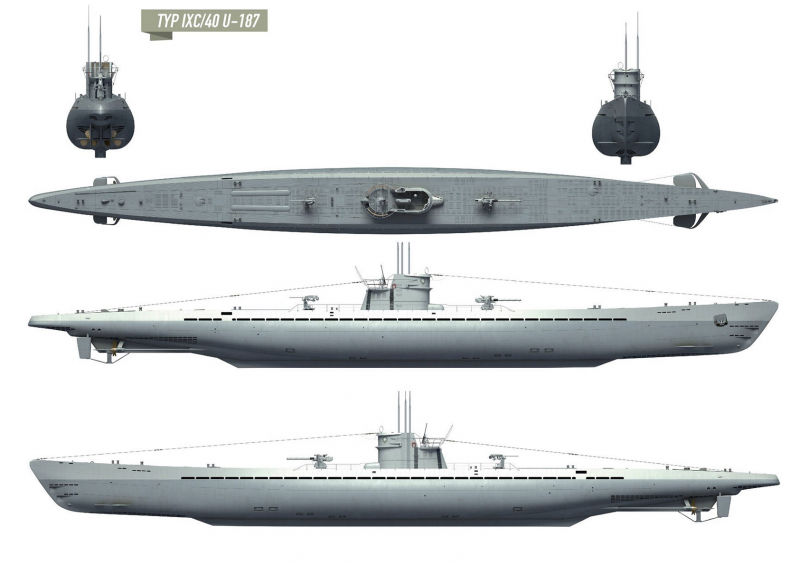 Немецкая подводная лодка u307