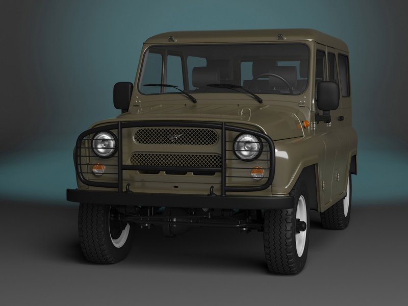 UAZ 469 спереди