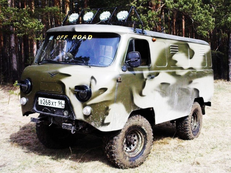 УАЗ-452 камуфляж