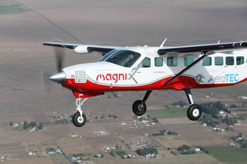 Cessna 208b Grand Caravan в полете