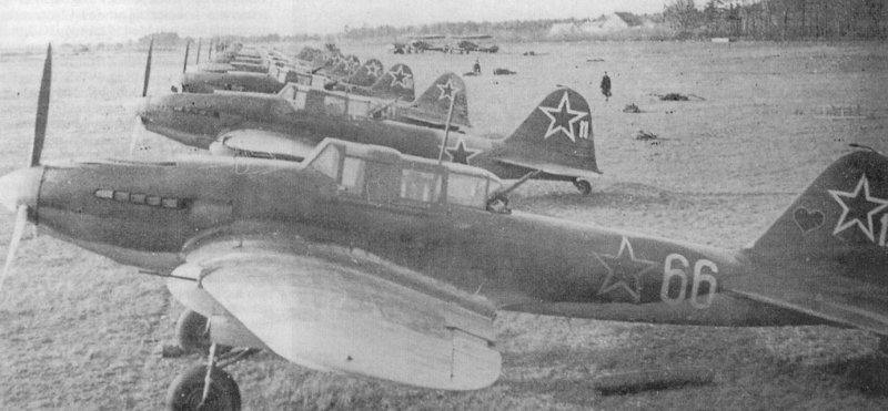 Самолеты ил-2 в годы войны