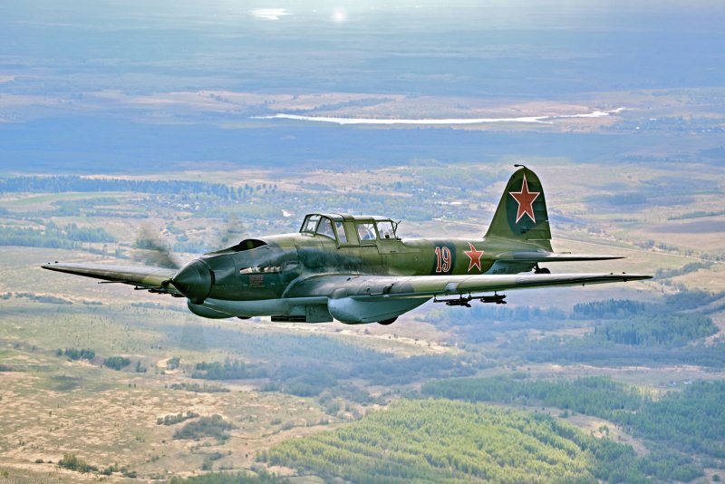 Бомбардировщик ил-10