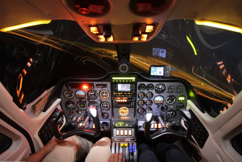 Tecnam p2006t салон