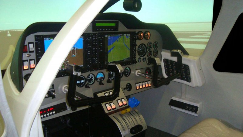Tecnam p2006t салон