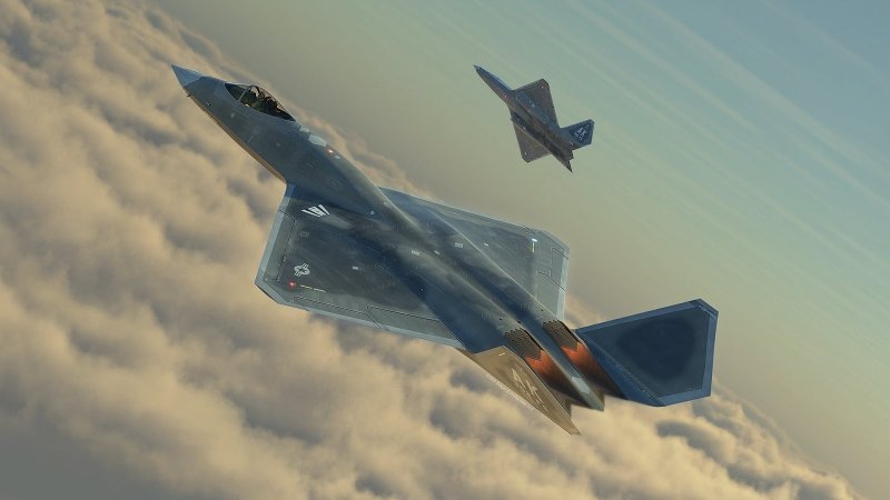 F-23 серийный вид