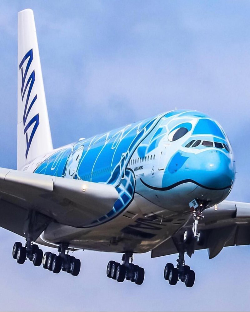 Airbus a380 all Nippon Airways