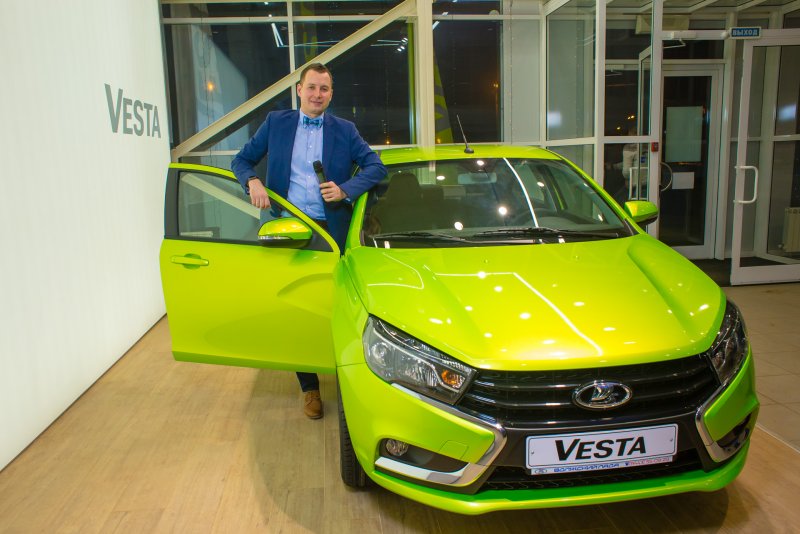 Lada Vesta start
