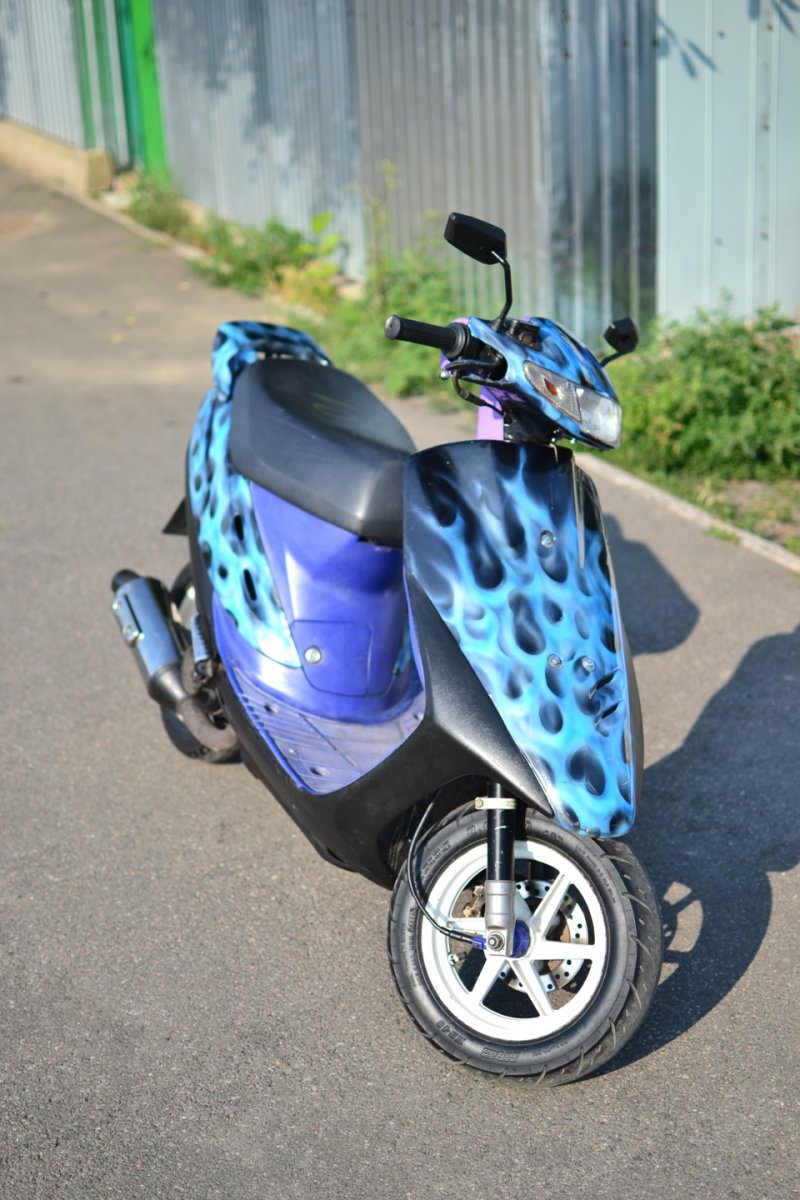 Honda Dio af35 ZX белый