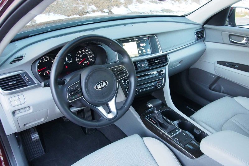 Kia Оптима 2016 салон
