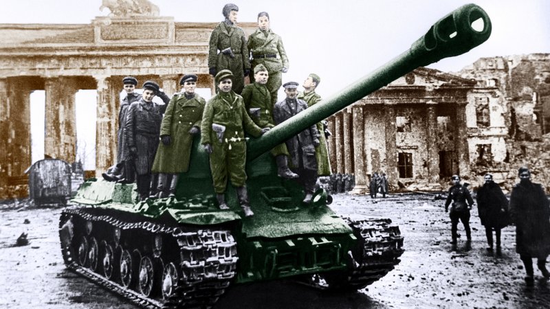 ИС-2 В бою