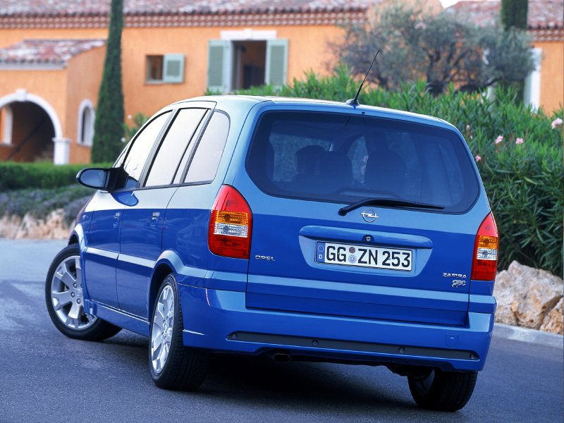 Опель Зафира a OPC 2004