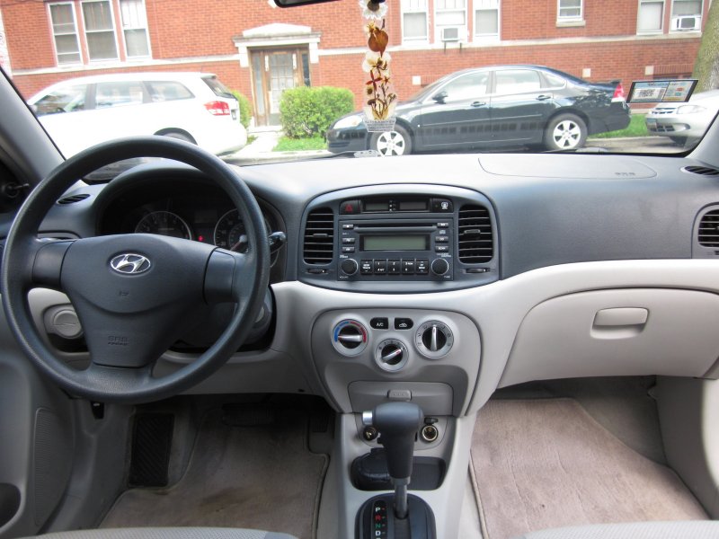 Hyundai Accent салон кожа